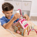 Melissa & Doug Wooden Gingerbread Playset 38-Piece Pink