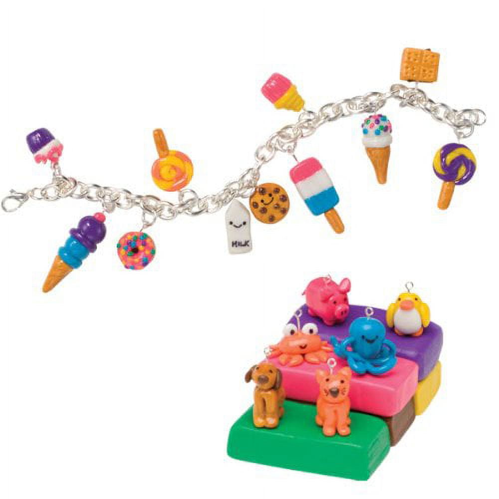 Klutz Clay Charm Making DIY Jewelry Kit Ages 8+