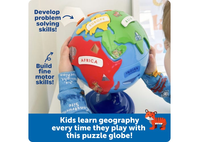 Puzzle Globe By Learning Resources