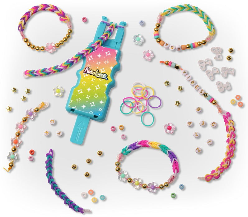 Ultimate Rainbow Loom Braid & Bead Kit with Auto & Finger Looms