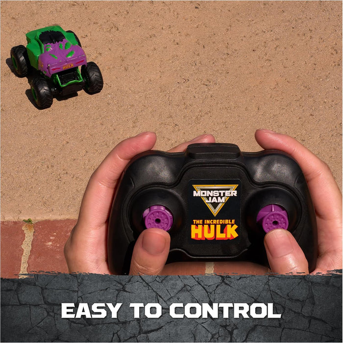 Monster Jam Marvel Hulk RC Monster Truck 1:24 Scale Remote Control Toy