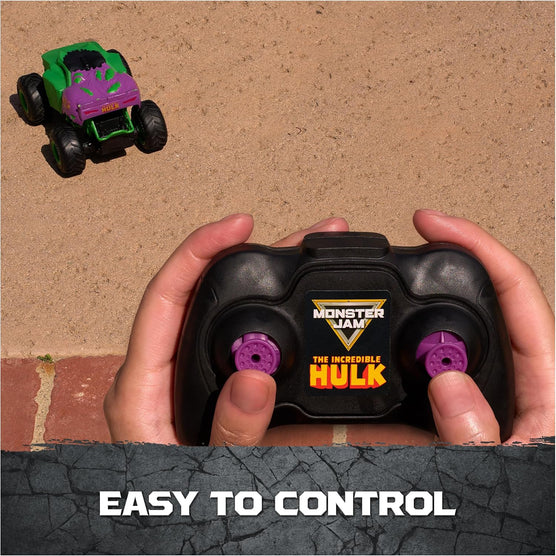 Monster Jam Marvel Hulk RC Monster Truck 1:24 Scale Remote Control Toy