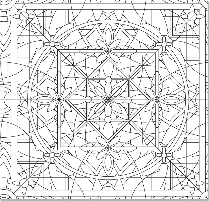Peter Pauper Press Kaleidoscope Designs Adult Coloring Book