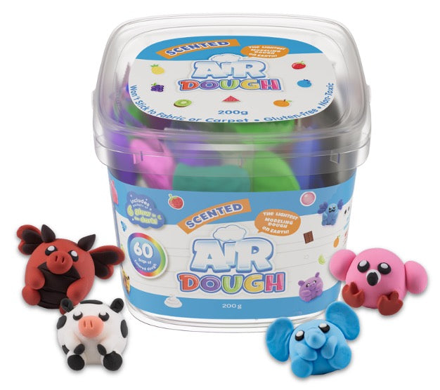 Scentco Air Dough Bucket 60-Bag Modeling Dough Kit