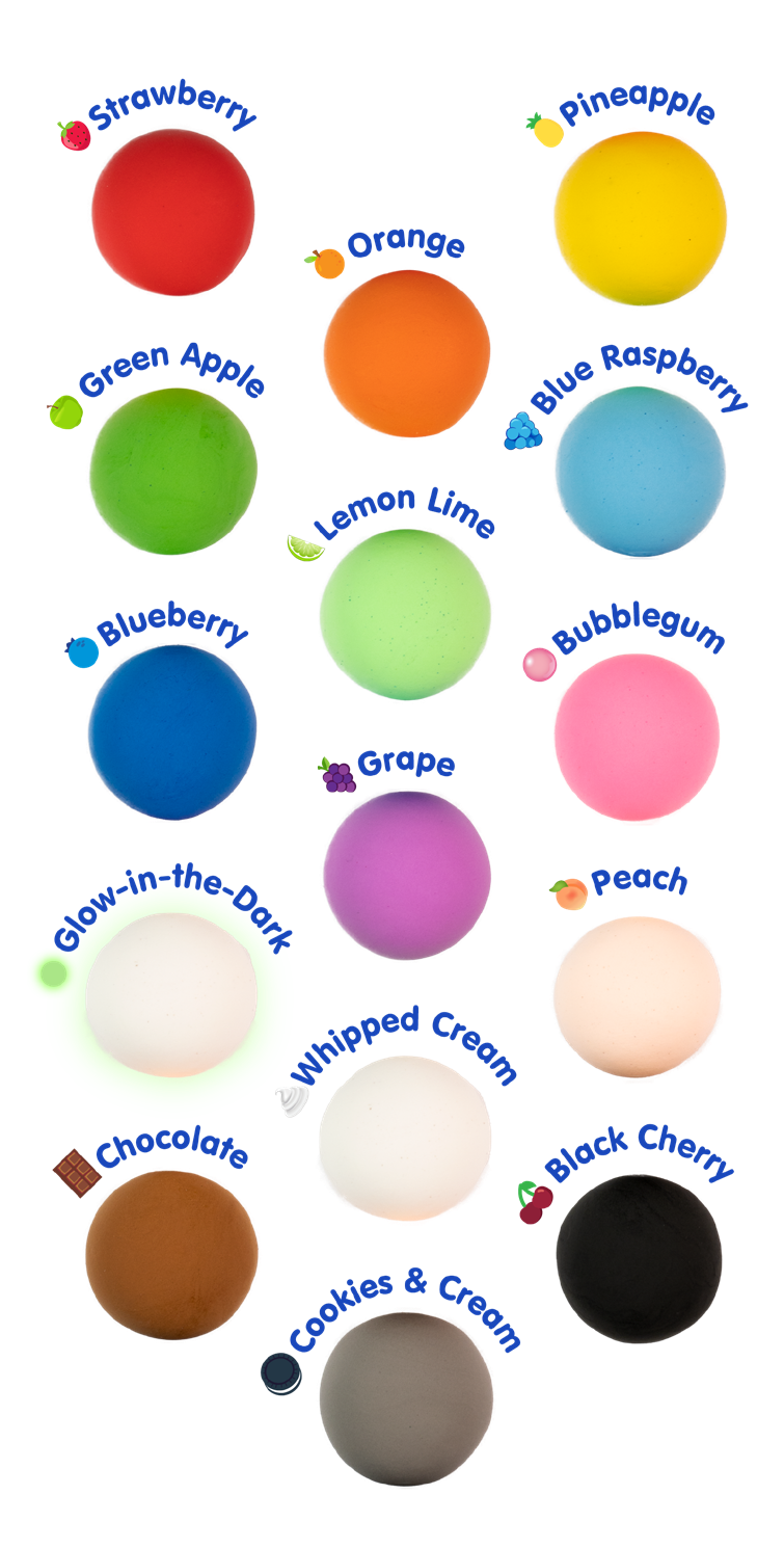 Scentco Air Dough Bucket 60-Bag Modeling Dough Kit