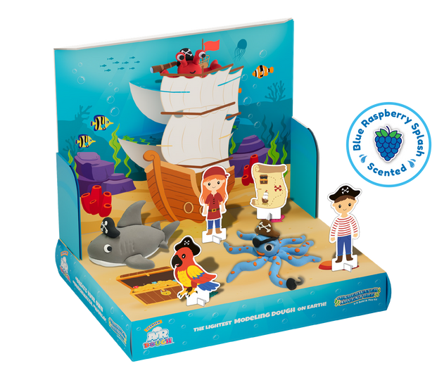 Scented Air Dough: 3-D Build Kits - Underwater