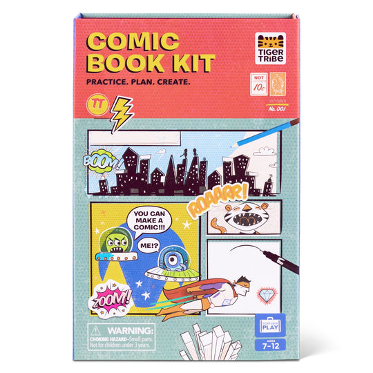 Tiger Tribe Comic Book Creation Kit: Practice, Plan, Create