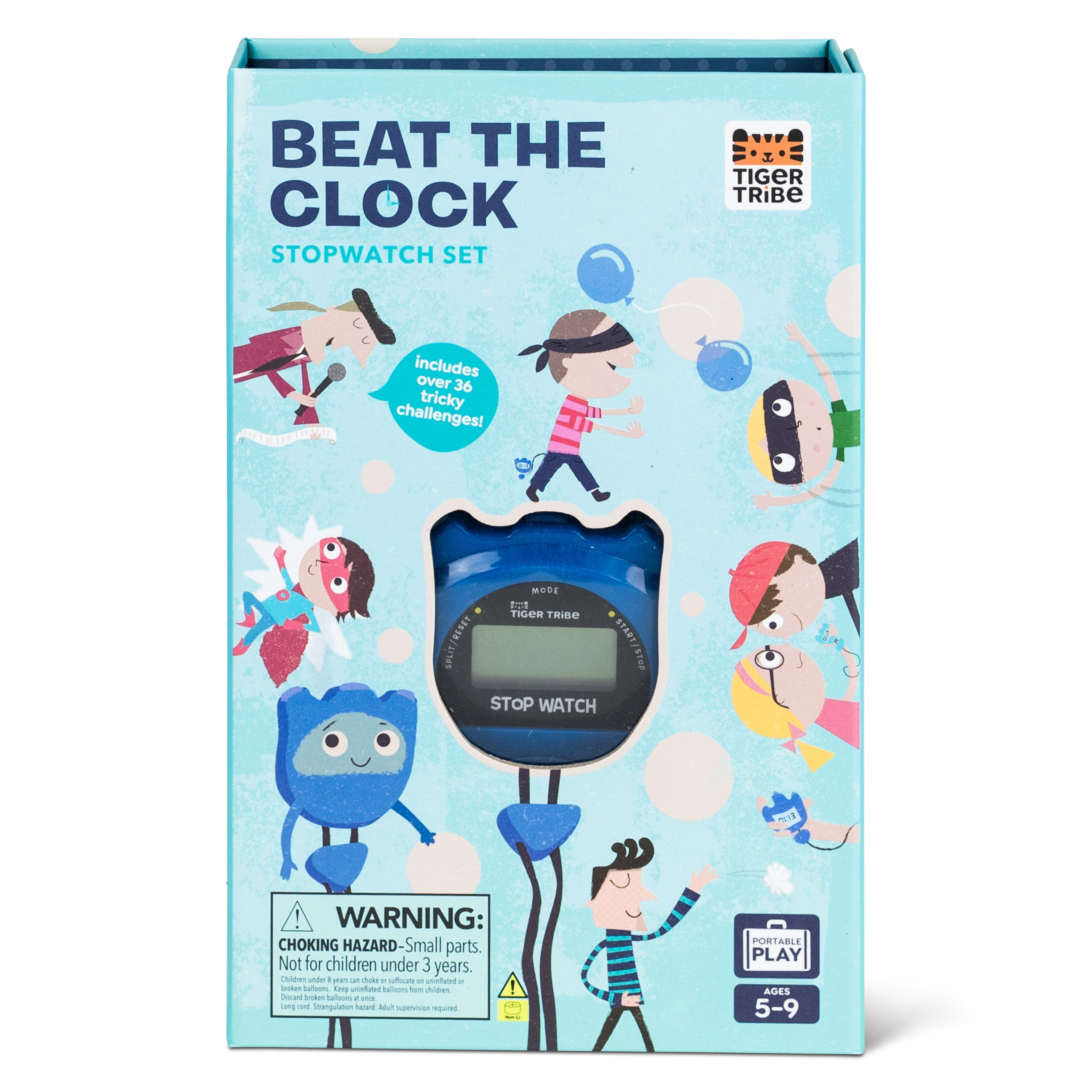Tiger Tribe Beat the Clock Activity Set with Stopwatch