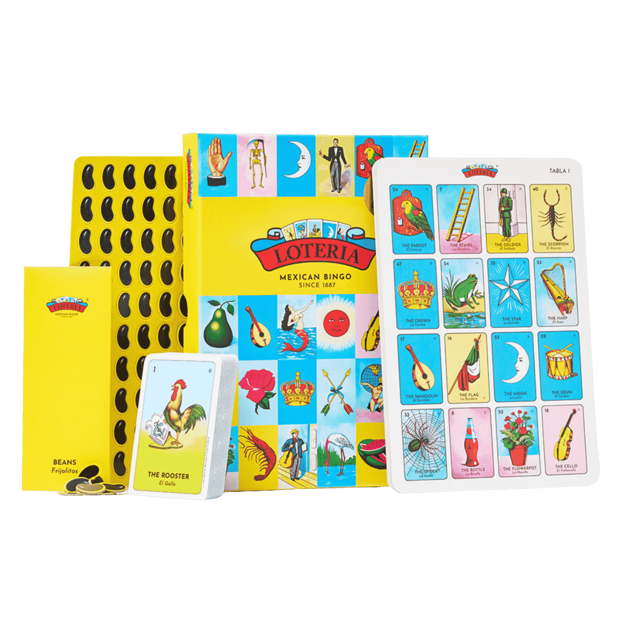 Asmodee Loteria Bilingual Edition Board Game ASMLOTBIL01