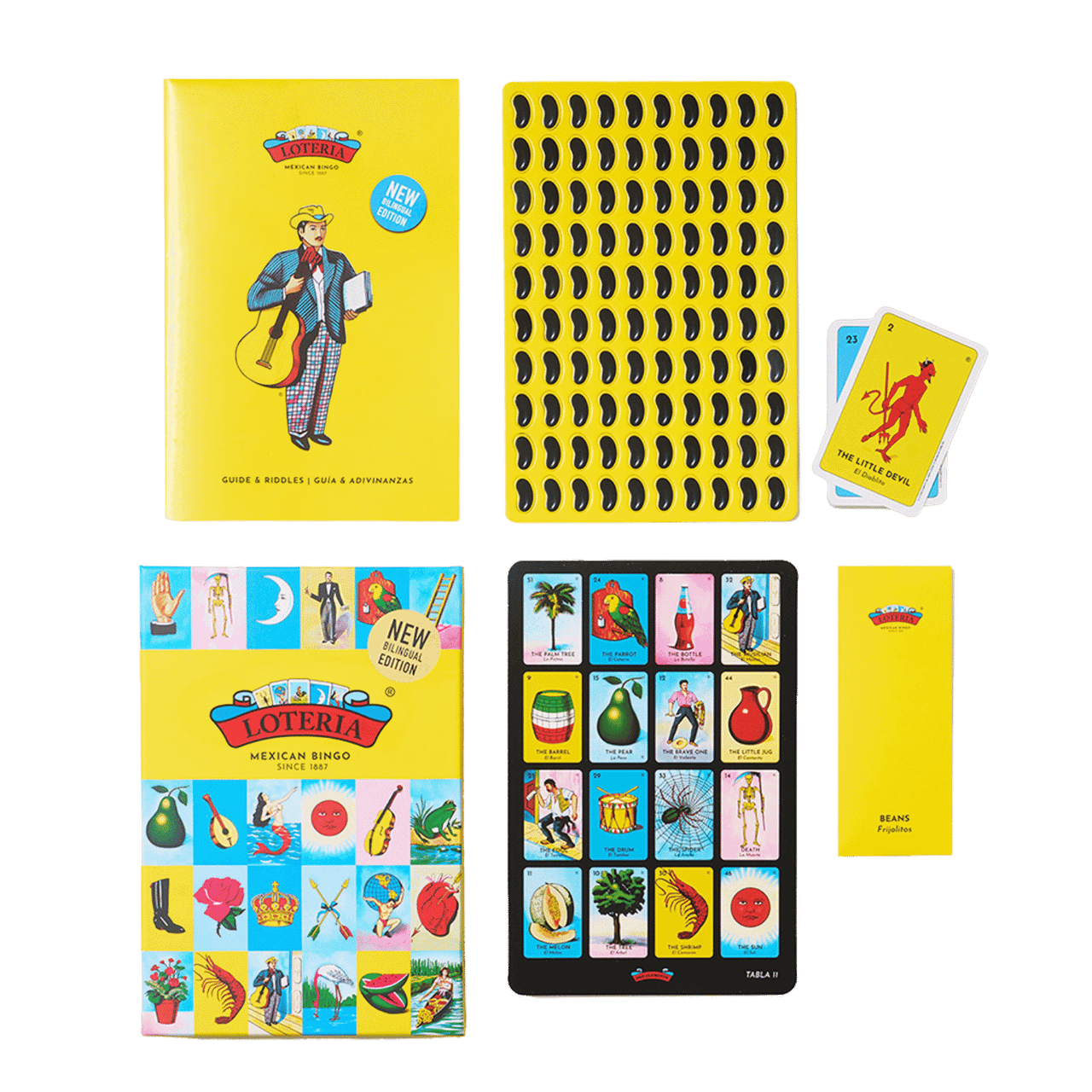 Asmodee Loteria Bilingual Edition Board Game ASMLOTBIL01