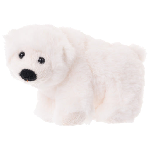 Antonius 6-Inch Soft Plush Polar Bear Toy - Cuddly Stuffed Animal for Kids