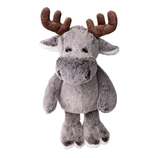 Atlas Premium Gentle Grey Moose Plush Toy - Soft Fur, Majestic Antlers