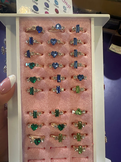 Birthstone Rings