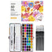 Premium Watercolor 50-Color Painting Set