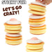 Grabie Ultimate Fluffy Egg Pancakes Stress Relief Squishy Toy