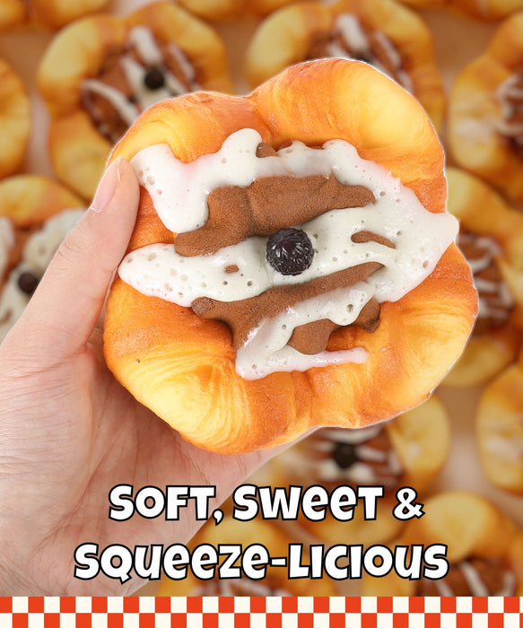 Grabie Ultimate Bloom Bun Sundae Stress Relief Squishy Toy