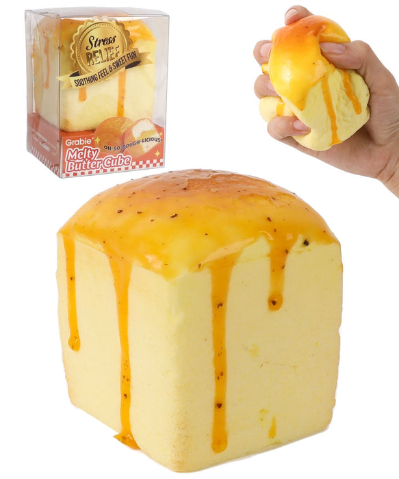 Grabie Ultimate Melty Butter Cube Stress Relief Squishy Toy