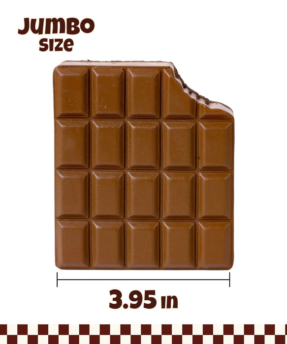 Grabie Ultimate Chocolate Chunky Bar Stress Relief Squishy Toy
