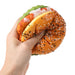 Grabie Ultimate Teriyaki Burger Bun Stress Relief Squishy Toy