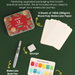 Grabie Watercolor Pocket Set of 12 With Brush Holiday Colors (Pack of 6)