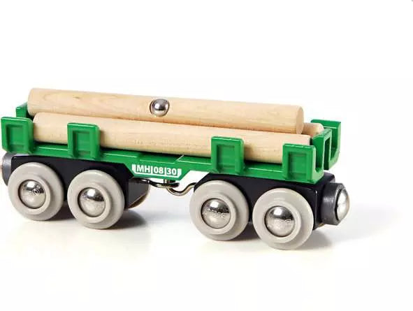 BRIO World Lumber Loading wagon