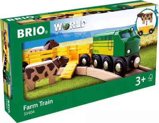 BRIO World Train Set Farm Train Set