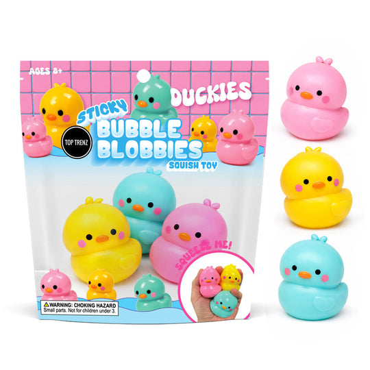 Sticky Bubble Blobbie Duck Sensory Fidget Toy For Kids