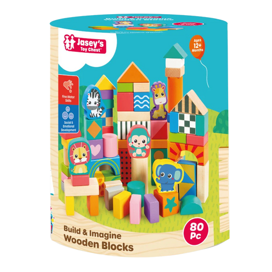 Build & Imagine Wooden Blocks
