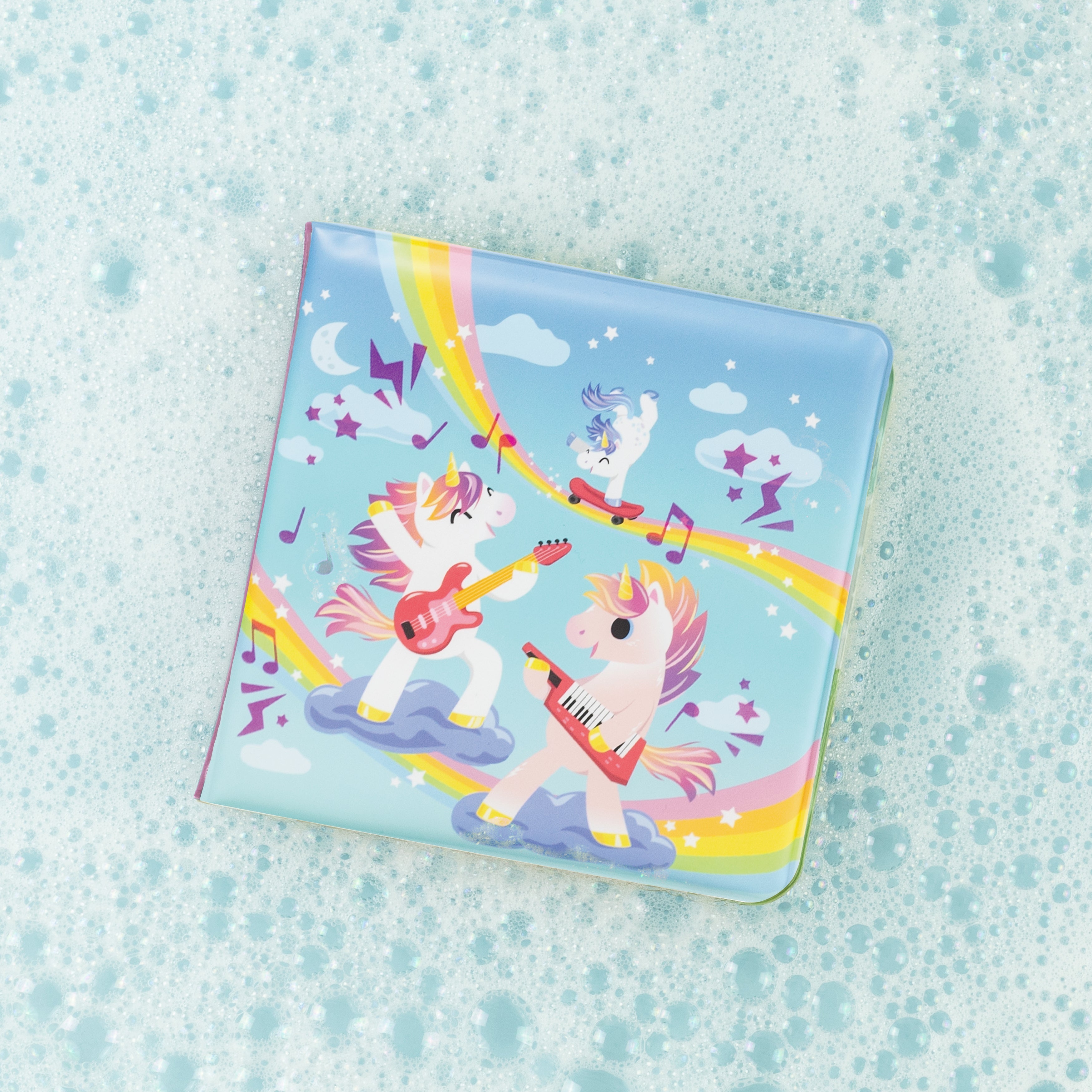 Tiger Tribe Magic Unicorns Bath Book Water-Reveal Interactive Toy