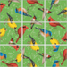 Fun Squared Games Birds Squzzle Tile Brain Teaser Puzzle