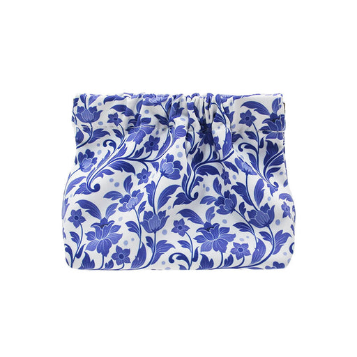Mavi Bandz Blue Floral Pinch Pouch 2533