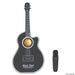 Rock Star Karaoke Light-Up LED Guitar Speaker with Microphone