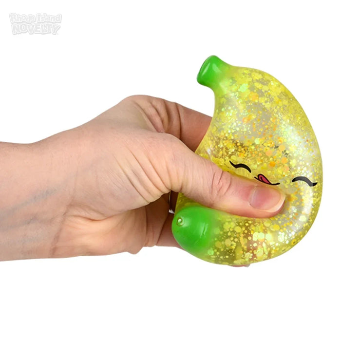 Sugar Squeezy Banana 4.7-Inch Soft Stress Relief Toy