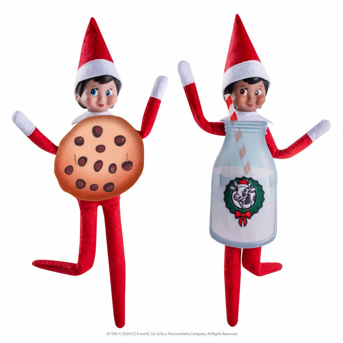 The Elf on the Shelf Milk & Cookies Elf Costume Set