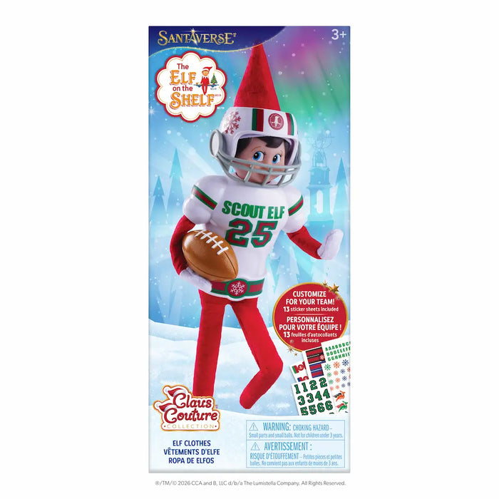 The Elf on the Shelf Jolly Jersey Custom Football Kit