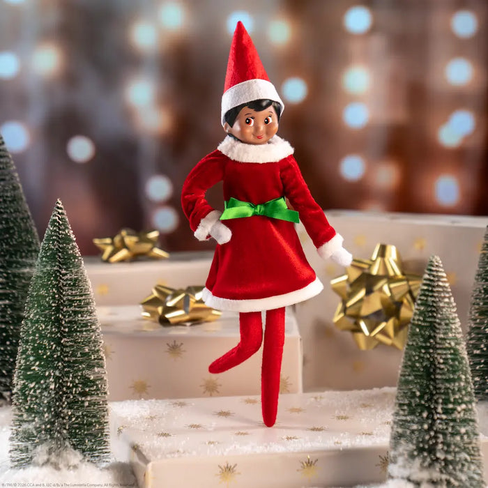 The Elf on the Shelf Sleighing as Santa Party Dress