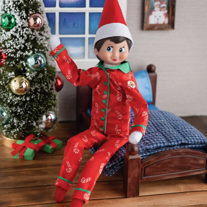 The Elf on the Shelf Claus Couture Collection Candy Cane Couture Elf Pajama Set