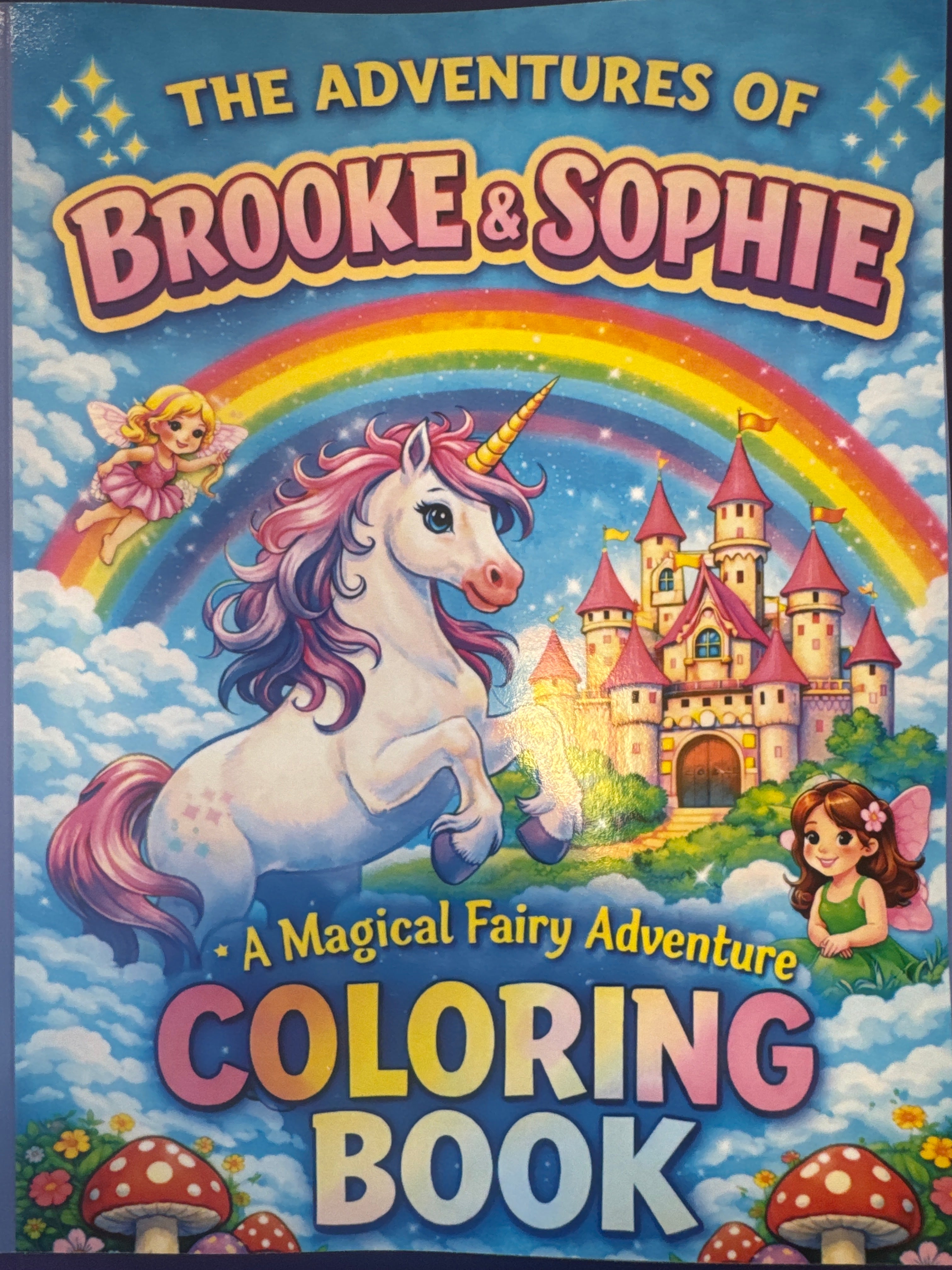 Brooke & Sophie Magical Fairy Coloring Book