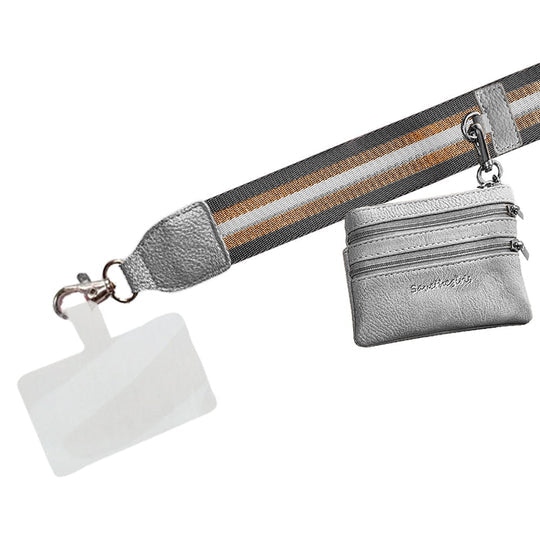 Clip and Go Strap With Pouch Stripe Collection