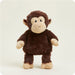 Warmies Chimp Microwavable Weighted Plush Stuffed Animal Lavender Scented