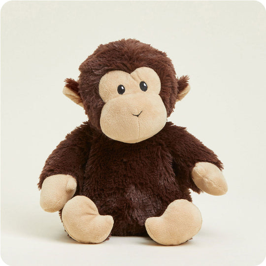 Warmies Chimp Microwavable Weighted Plush Stuffed Animal Lavender Scented