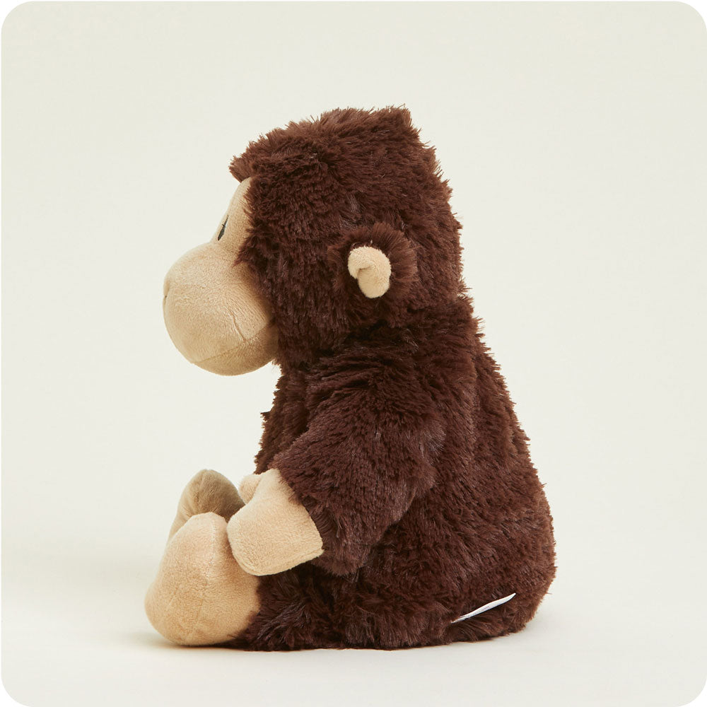 Warmies Chimp Microwavable Weighted Plush Stuffed Animal Lavender Scented