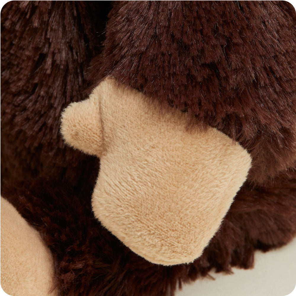 Warmies Chimp Microwavable Weighted Plush Stuffed Animal Lavender Scented