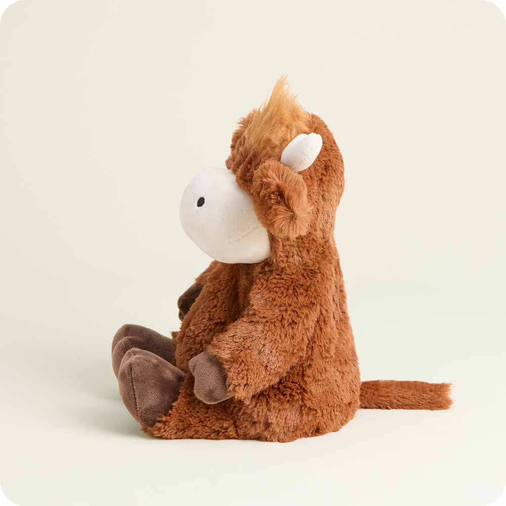 Warmies Highland Cow Microwavable Weighted Stuffed Animal