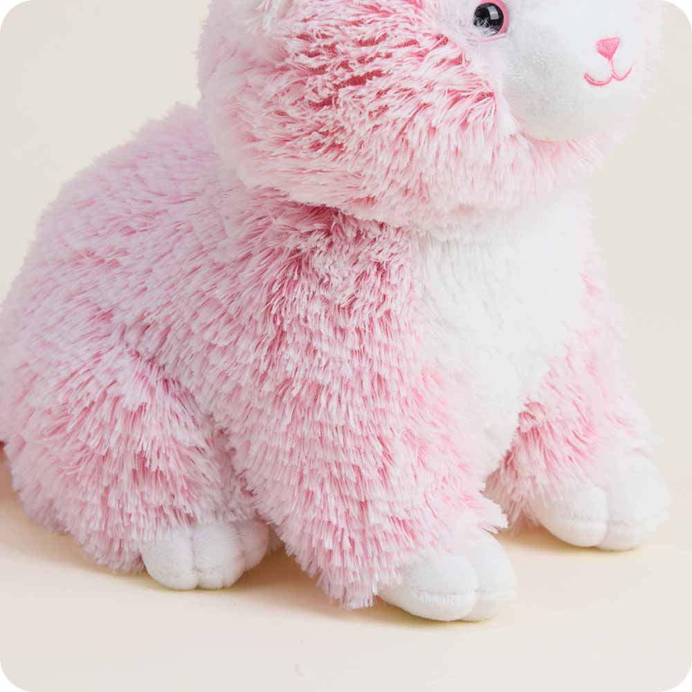 Warmies Pink Kitten Microwavable Stuffed Animal Lavender Scented