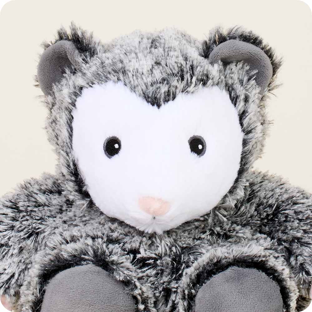 Warmies Opossum Heatable Weighted Stuffed Animal Lavender Scented
