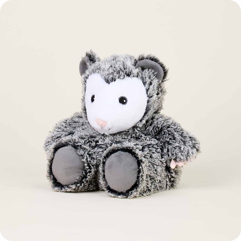 Warmies Opossum Heatable Weighted Stuffed Animal Lavender Scented