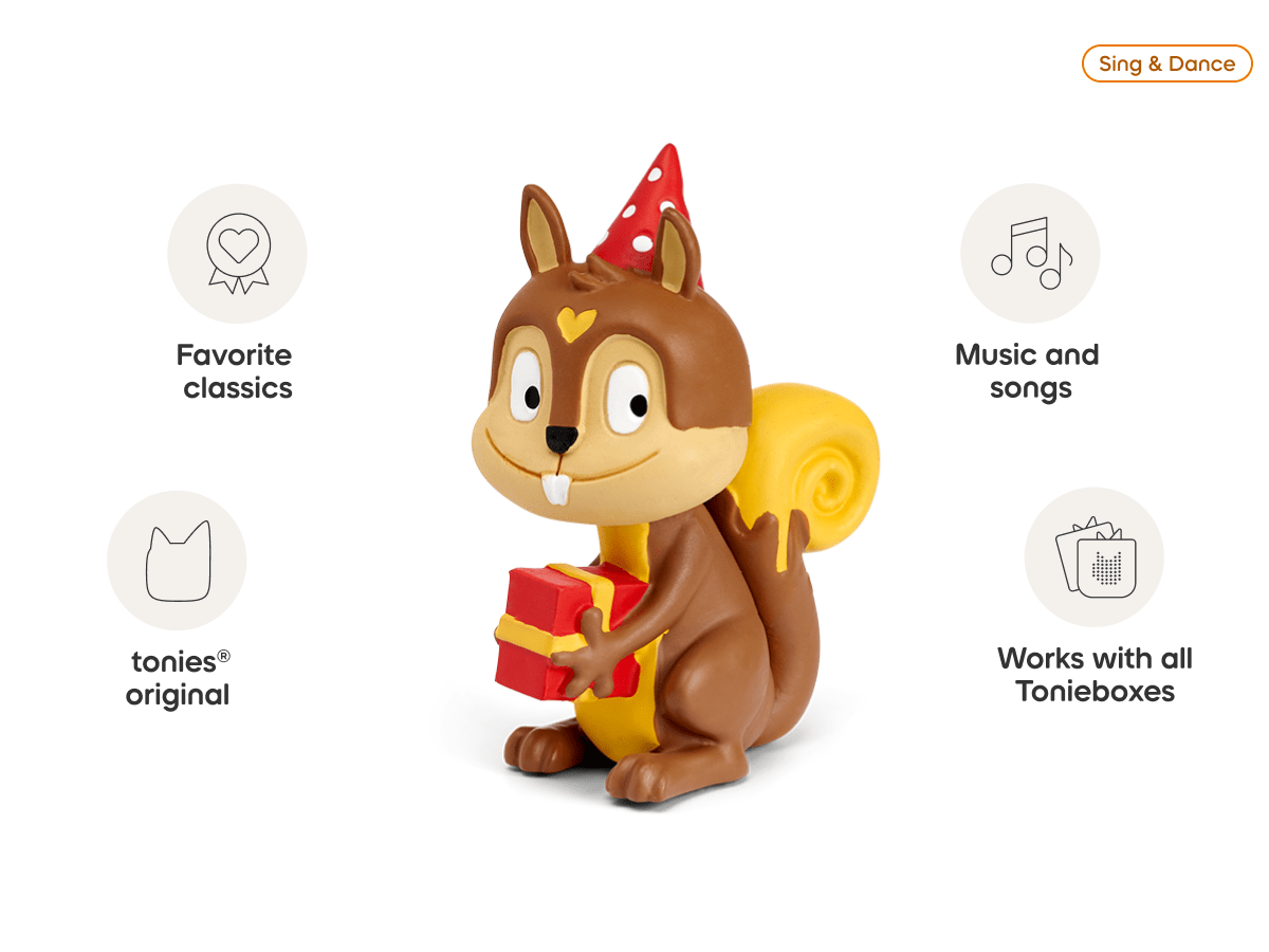 Delightful Celebration Songs Tonie Audio Figurine for Kids Entertainment