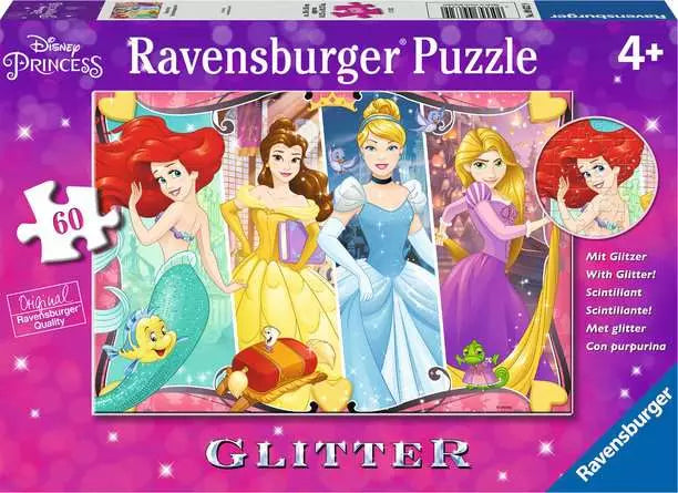 Ravensburger Princesses Heartsong 60 Piece Puzzle Glitter