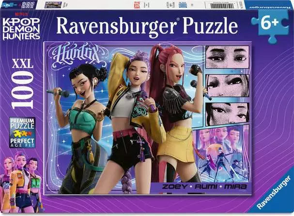 Ravensburger KPop Demon Hunters 100 pc XXL Puzzle